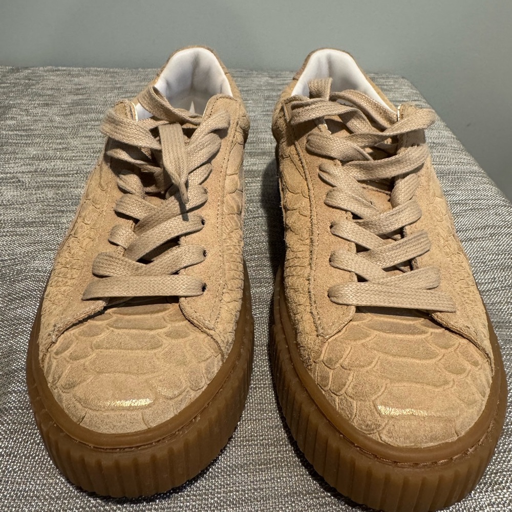 Puma Platform Exotic Skin Sneakers - Picture 2 of 9